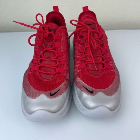 Nike Air Max Men’s 11.5 Axis Red Silver Sneakers AA2146-600 main image 14